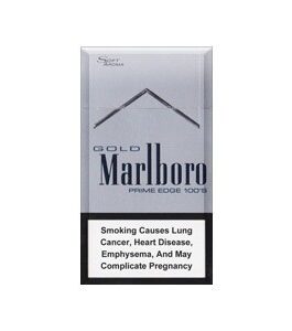 3 Cartons-Cigarettes Marlboro Gold Prime Edge 100s